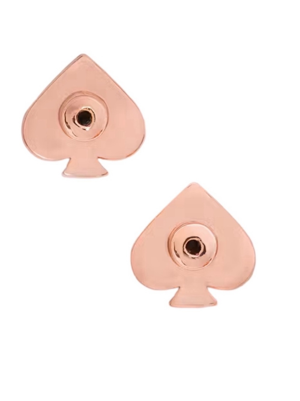 KATE SPADE • Spell It Out Heart Earrings - Picture 3 of 4